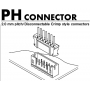 JST-PH 4 broches Traversant (THT) - Horizontal