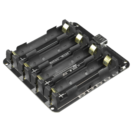 PSU - 4x battery 18650 to USB, 5V 2A, 3V 1A