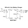 MCP73831T-2ACI – 1x Contrôleur de charge Li-Ion (1 cellule) – SOT-23-5