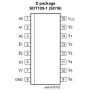 74HC138: 3 to 8 decoder/demultiplexer - SOIC 16