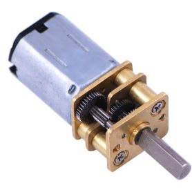 Micro-motor 75:1 HP - 3mm D shaft - metal gearbox