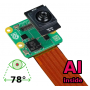 Raspberry Pi AI Camera - IMX500 - 12.3 megapixels - Manual focus