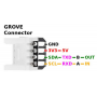 10x Grove/Gravity Horizontal connector – Through Hole