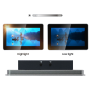 Moniteur Industriel - Ecran 7 à 21" - dalle tactile - Sortie Audio