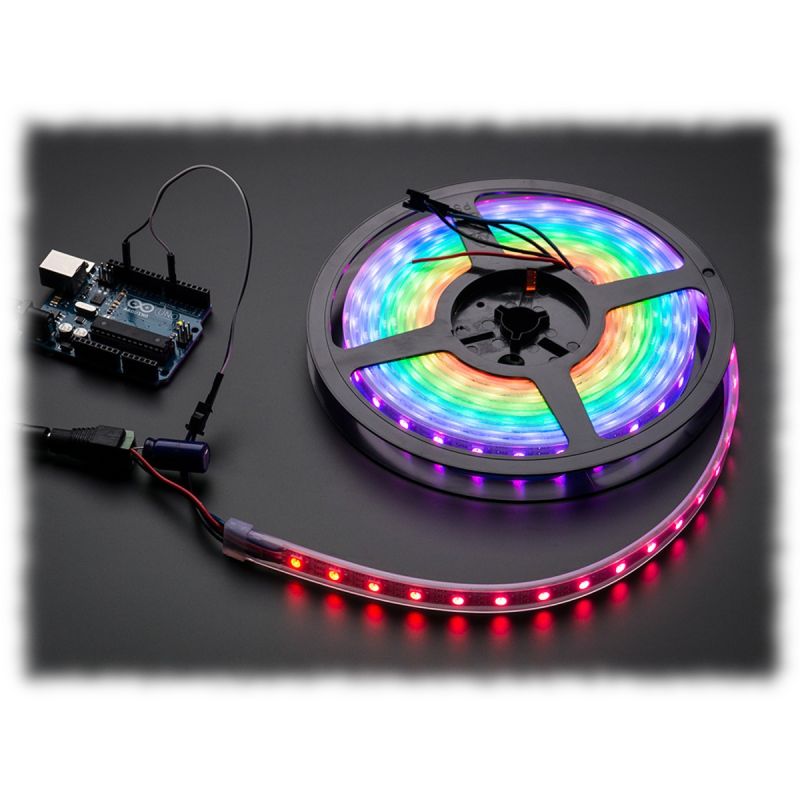 NeoPixel RGB Led strip - 60 per 1m (STRIP, BLACK)