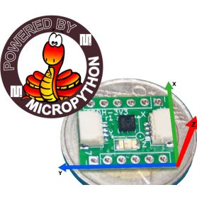 LIS3DH : Accéléromètre 3 Axes, SPI, I2C - Qwiic/StemmaQt