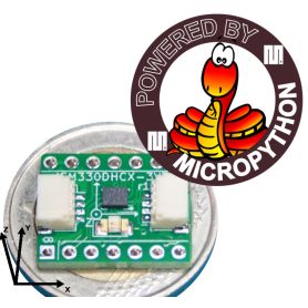 ISM330DHCX : Centrale Inertielle  3 axes, I2C/SPI - Qwiic/StemmaQt
