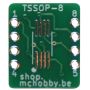 6x SMD breakout SOIC-8, MSOP-8 and TSSOP-8
