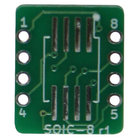 6x SMD breakout SOIC-8, MSOP-8 and TSSOP-8