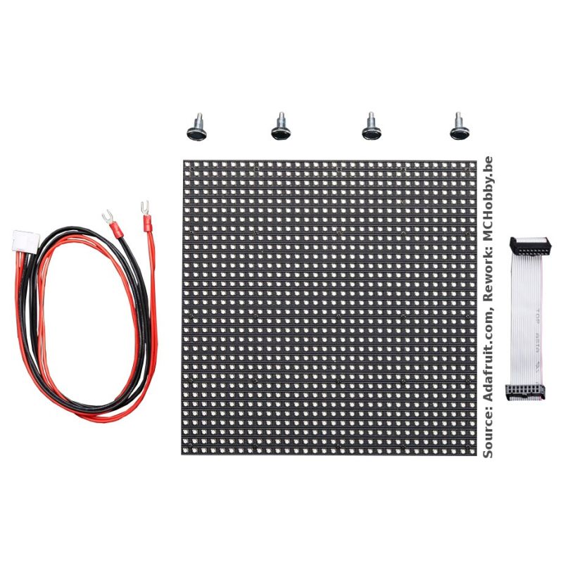 RGB Led matrix - 32x32 - 6mm spacing