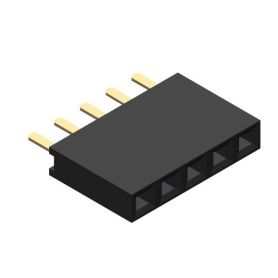 Board connector - 5 pins - 2.54mm