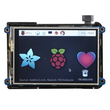 Acheter Raspberry Pi 4 écran LCD 3.5 écran tactile + boîtier en