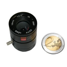Objectif 16mm 1:1.4 pour camera OV5647 / IMX219