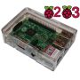 Boitier Raspberry Pi PLUS - Crystal