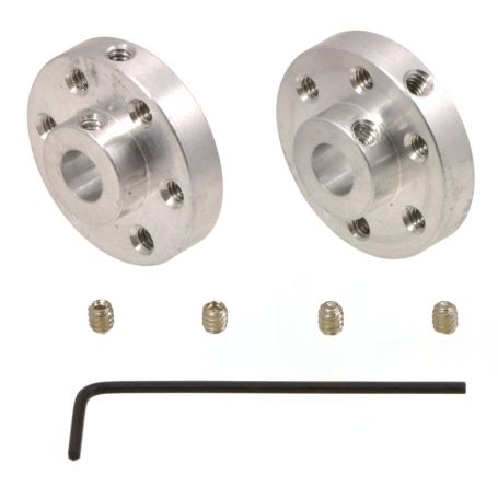 Coupleur/Hub axe 4mm - vis 4-40