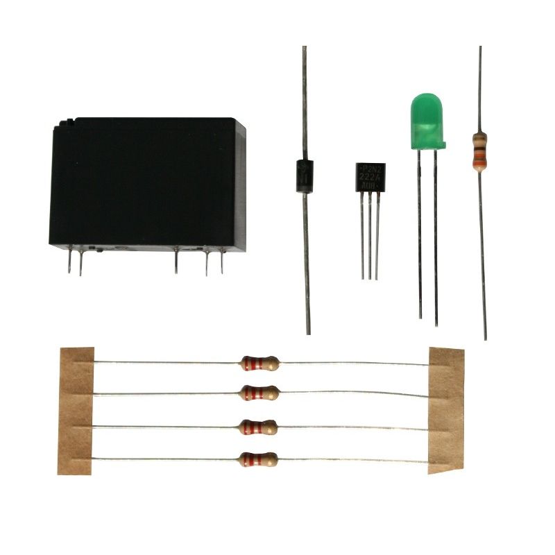 [T] - Relais 250v (mini kit) - MCHobby - Vente de Raspberry Pi, Arduino ...