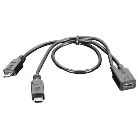 micro USB splitter cable