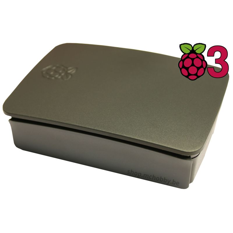 Boitier Raspberry Pi 3 Officiel (NOIR)