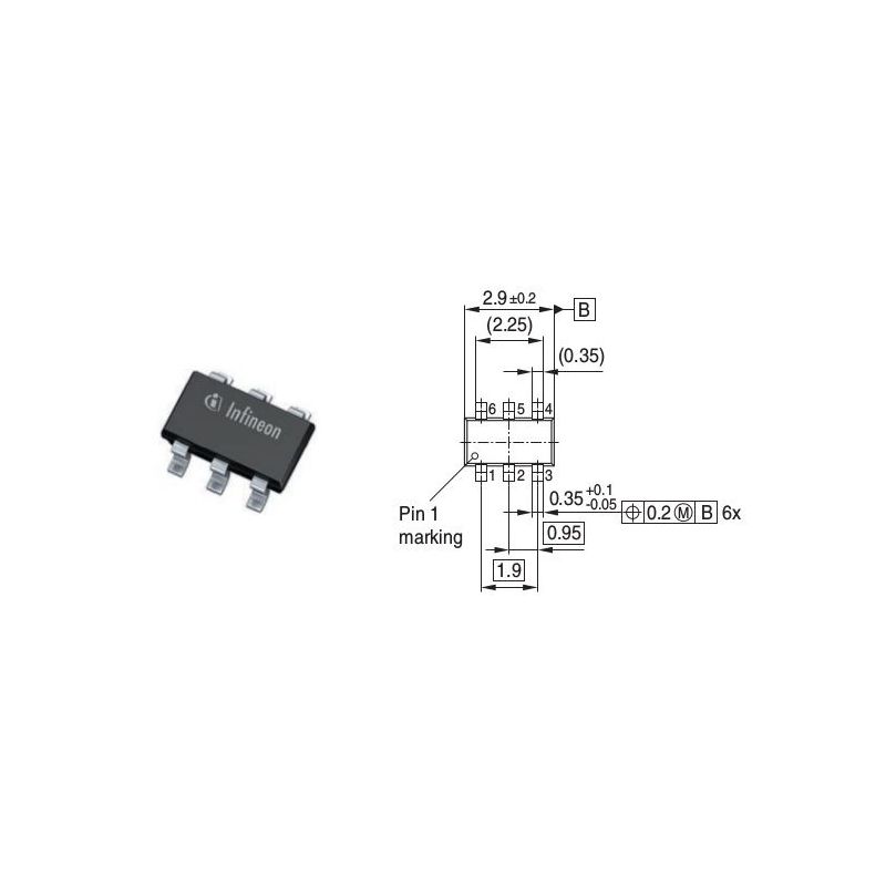 5x LED Driver 10-150mA - Infineon BCR-420U-E6327