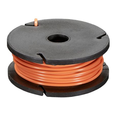 Solid-core ORANGE wire spool - 7.50m