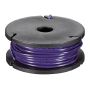 Solid-core VIOLET wire spool - 7.50m