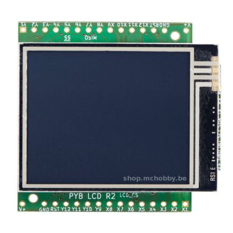 Touch LCD screen for MicroPython PyBoard