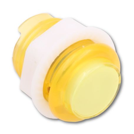 Arcade Button - Yellow LED - Translucent 24mm