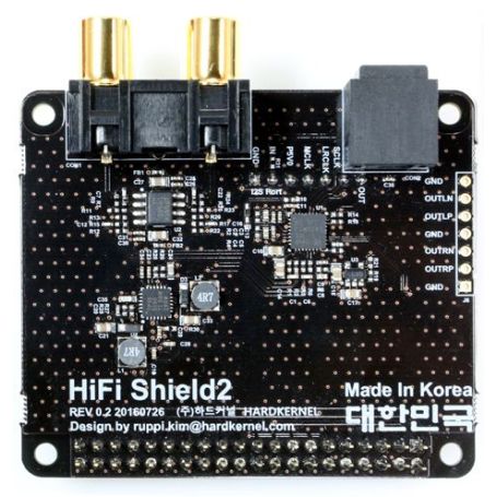 HiFi Shield 2 for ODroid C1+ & C2