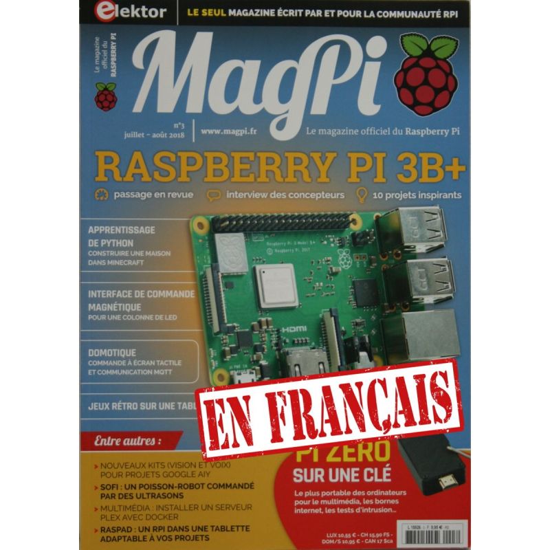 Le MagPi French Version n° 3
