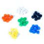 Colorful button caps pack