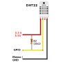 DHT22 + extra - temp & himidity sensor