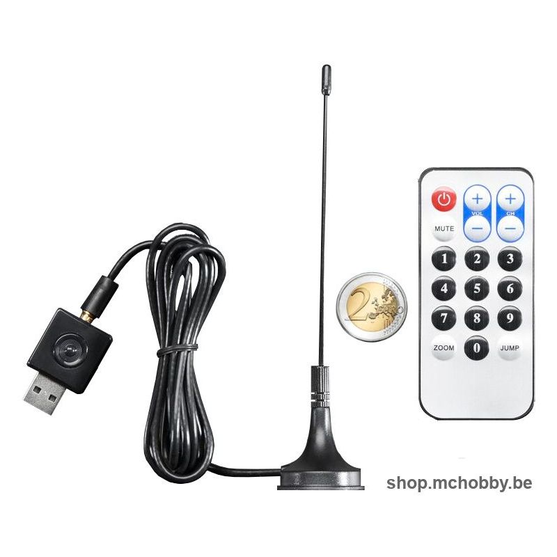 Récepteur SDR (Software Defined Radio) - USB - avec antenne