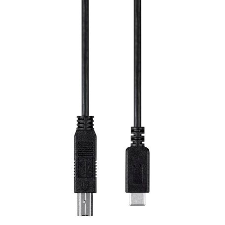 Cable d'imprimante USB-C Vers USB-B 1,8M Noir - Onduleurs - Achat & prix