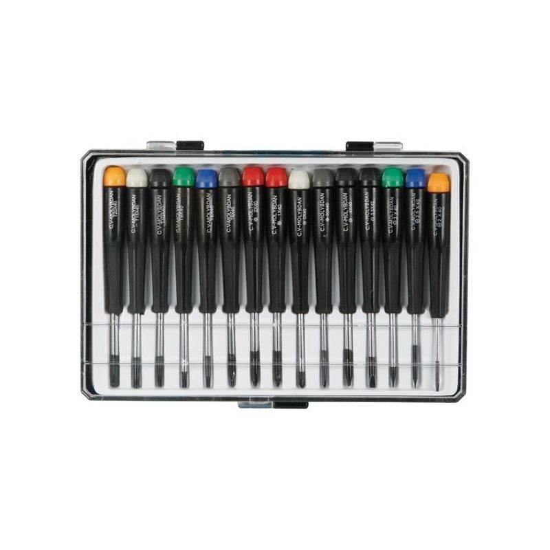 Set of 15 screwdrivers