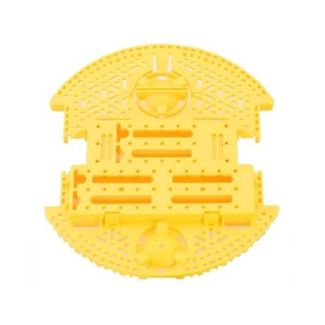 Romi Robot Plate - Yellow