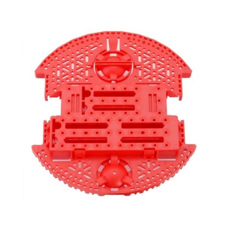 Romi Robot Plate - Red