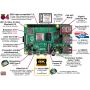Raspberry Pi 4 - 4 Go - Kit Mediacenter BLANC (Pi incl)