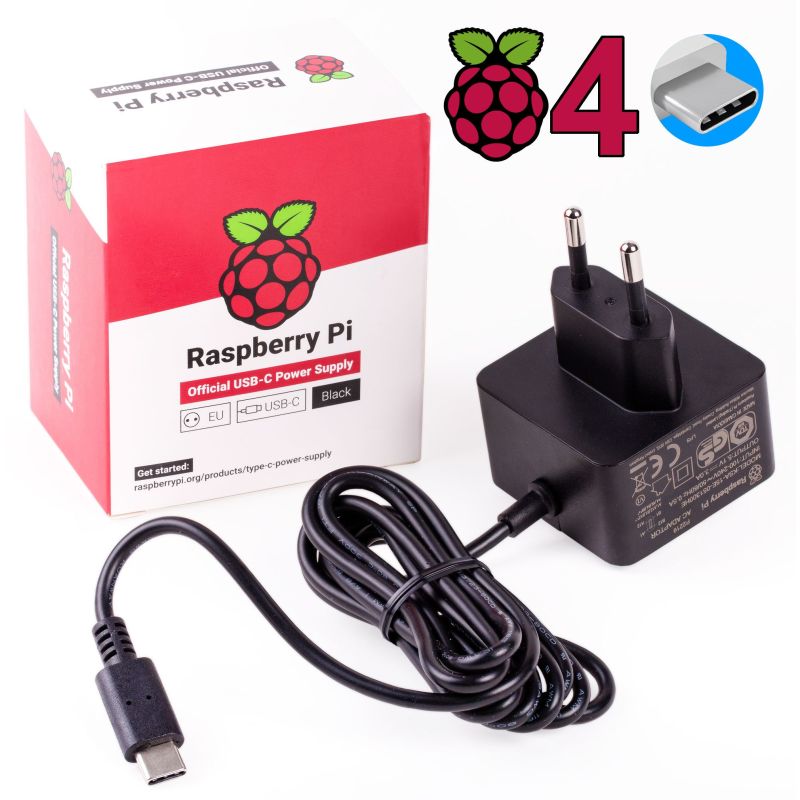 Raspberry Pi 4 4 Go Kit Mediacenter Noir Pi Incl