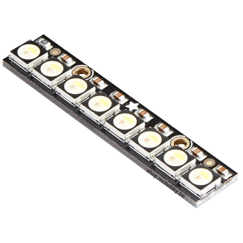 NeoPixel Stick - White 4500K + 8 LEDs RGB