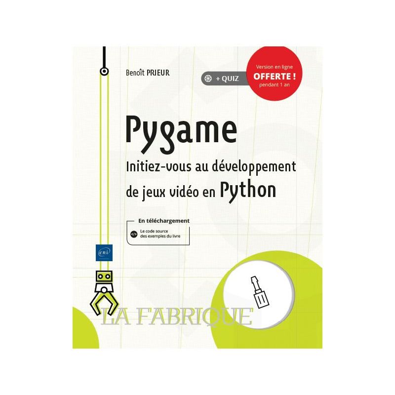 Pygame - Python pour s'initiez-vous au développement de jeux vidéo