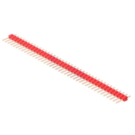 1 x 40 Pin Header Red