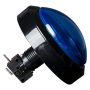 EXTRA Large Arcade Button - Blue LED - 100mm