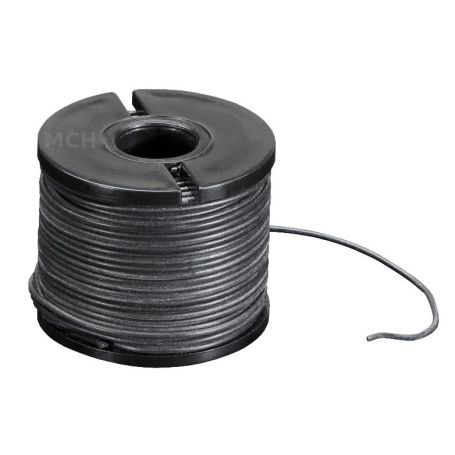 15m multi-core BLACK wire, 30 AWG, Silicon