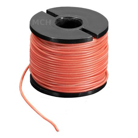 15m multi-core RED wire, 30 AWG, Silicon