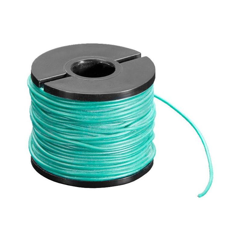 15m fil multi-brin VERT, 30 AWG, Silicone