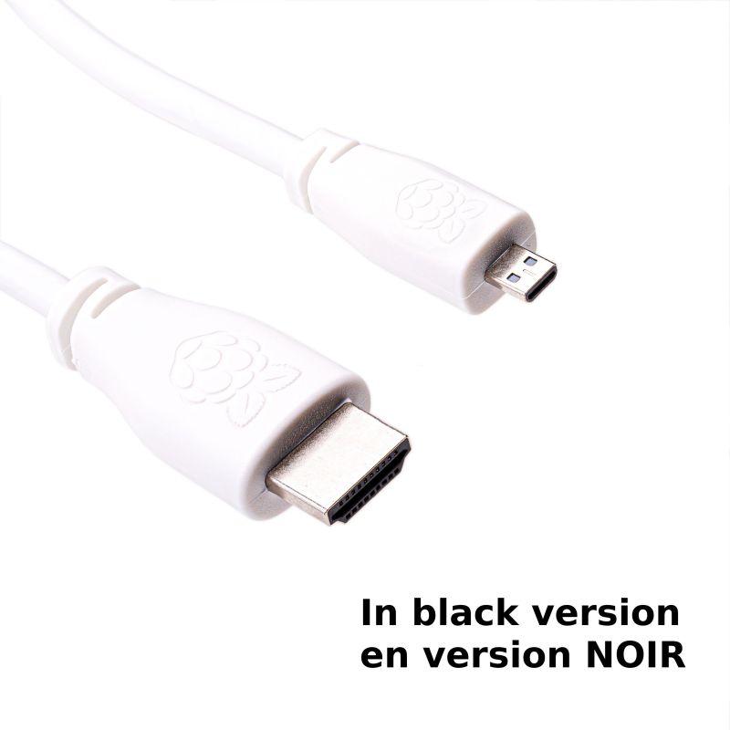 Câble Micro HDMI vers HDMI - 1M - Noir