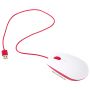 Official Raspberry-Pi Mouse - USB, Red & white