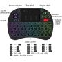 Mini RGB AZERTY keyboard - ergonomic - Wireless