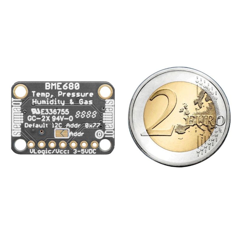 Capteur BME680 MCU-680 - Humidité, Température, Pression - Pour Arduino/Raspberry - Avec Broches
