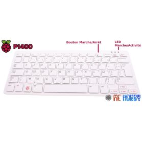 Raspberry Pi 400 - Azerty FR - 4 Go